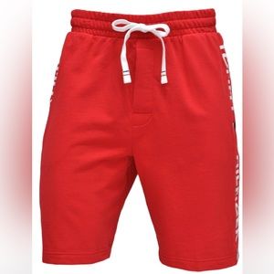 Tommy Hilfiger Men’s Linear Logo “Red” Shorts